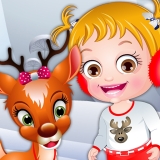 ¡Sorpresa de Reno de Baby Hazel!