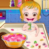 ¡Baby Hazel: Baño Real!