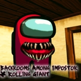 ¡Backrooms Among Impostor & Rolling Giant: ¡Aventura de Terror!