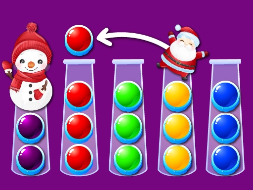 ¡Ball Sort Xmas! ¡El rompecabezas navideño más adictivo!
