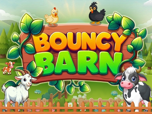 ¡Bouncy Barn: La Granja Más Divertida!