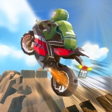 ¡Cartoon Moto Stunt: ¡Carreras Locas y Acrobacias Brutales!