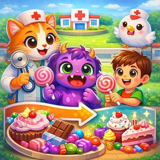 Doctor Chicken: ¡Clínica de Monstruos! - ¡Cura a todos con tus superpoderes!