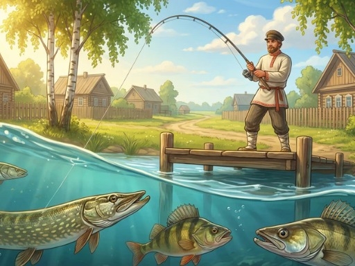 Рыбалка по-русски: Fishing the Russian Way