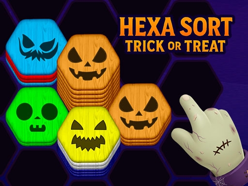 Hexa Sort: Хэллоуинские Ужасы