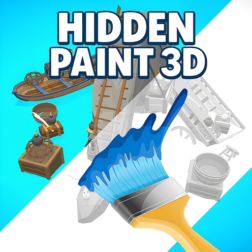 Pintura Oculta 3D - ¡Descubre y colorea cada rincón!