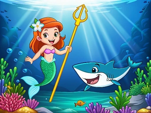 ¡Princesa vs Tiburón!
