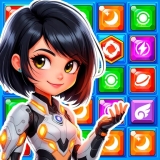 ¡Secret Galaxy. Match-three! ¡Una aventura espacial épica!