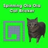 ¡Spinning Uia Uia Cat Bricker: Rompe Ladrillos y Diviértete!