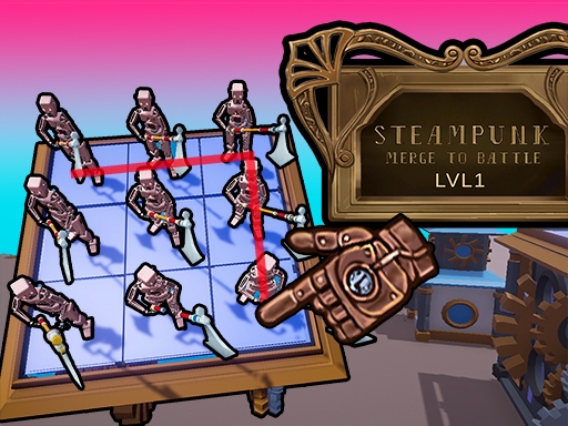 Steampunk Merge To Battle