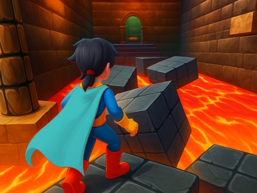 Superhero Escape Run – Parkour Challenge!